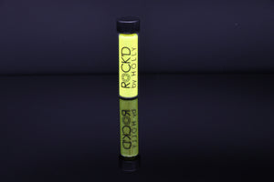 Here She Comes-neon yellow with iridescent effects.